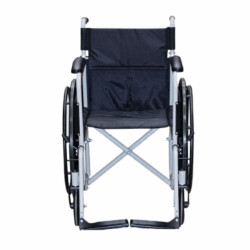Cadeira de Rodas Alumínio Pro 8000 Assento 46CM Aço até110kg